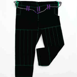 Uniforme personalizado de Jiu Jitsu BJJ Gi para hombre, transpirable y de secado rápido, poliéster/algodón, colores personalizados, brasileño - Product Image 2