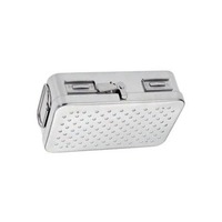 KAHLU ORTHOPEDIC Boîte de Stérilisation et de Rangement en Acier Inoxydable pour Instruments Chirurgicaux Vétérinaires Orthopédiques, Couleur Personnalisable pour Chevaux