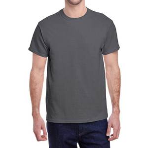 Camiseta deportiva de Color sólido para hombre, camiseta de entrenamiento transpirable ajustada para gimnasio, correr, deportes, ropa deportiva, camiseta de verano - Product Image 1