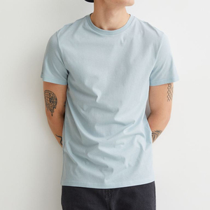 Camiseta Extra Grande de Alta Calidad para Hombre, Personalizada con Impresión, Algodón/Fibra de Bambú, Secado Rápido, Transpirable, Ecológica - Product Image 1