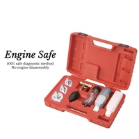 Kit de test de fuite de CO2 pour système de refroidissement de radiateur, détecte les problèmes de bloc moteur, le défaut du joint de culasse, outil de diagnostic de réparation automobile