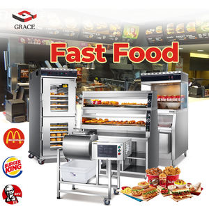 Set di attrezzature da cucina Fast Food professionale KFC McDonald per hamburger ristorante di pollo fritto - Product Image 1