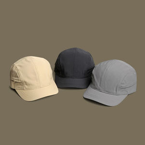 Gorra de béisbol de secado rápido con protector solar japonés fino de verano para exteriores, gorra de béisbol corta de Color sólido con tablero ligero - Product Image 3
