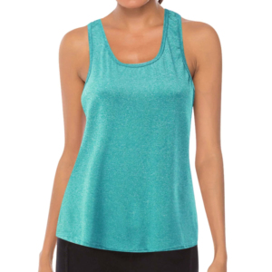 Camiseta sin Mangas de Algodón y Bambú Ecológica para Mujer, Transpirable, para Gimnasio al Aire Libre, Tallas Grandes, Venta Caliente, Servicio OEM - Product Image 5