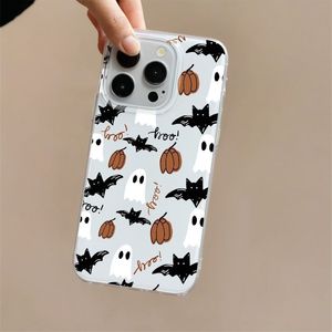 เคสแข็งลาย pumpkin BAT สำหรับ iPhone 17PROMAX 15 14 13 7 plus เคสแบบใหม่ตลกๆพร้อมเคสป้องกันโทรศัพท์มือถือ - Product Image 2