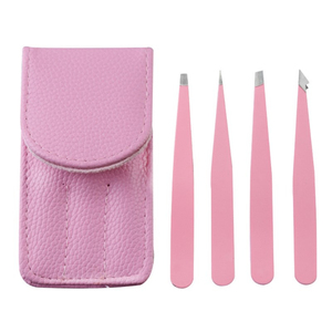 Pince à épiler à sourcils en acier inoxydable de vente chaude accessoires à pointe inclinée et beauté de maquillage - Product Image 4