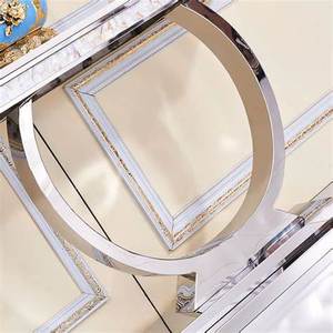 Encimera de mesa de consola de mármol de estilo europeo moderno para uso en la sala de estar de Hotel, Villa o apartamento - Product Image 2