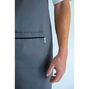 Delantal de Cocina Estilo Toledo, Impermeable, de Lona de Algodón, con Logotipo Bordado, para Chefs, Barbacoa, Limpieza y Manipulación de Alimentos - Product Image 3