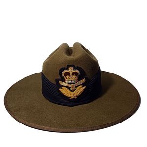 Chapeau RAAF avec logo personnalisable Adultes Unisex Finitions haut de gamme Chapeaux d'extérieur en coton brodé - Product Image 1