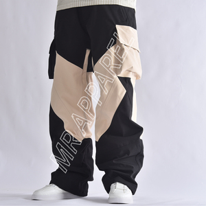 Ski Baggy Trousers Heated Snow <b>Pants</b> Cargo Wide Leg Loose Fit Streetwear Waterproof Custom Breathable Durable Pocket Ski <b>Pants</b> - Product Image 2