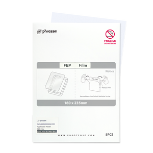 ฟิล์ม Phrozen 7.1 FEP 5 ชิ้น แบบใส อุปกรณ์เสริมสำหรับเครื่องพิมพ์ 3 มิติ สำหรับ Phrozen Sonic Mini 8K/Mini 8K S - Product Image 1