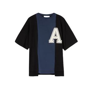 Camiseta Personalizada para Hombre, 180 GSM, 100% Algodón Tejido, Corte y Confección con Estampado de Letras, Estilo Urbano, Fabricante de Ropa de Marca Privada OEM - Product Image 4