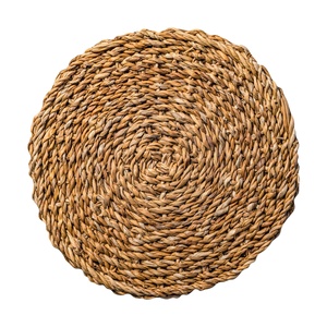 Manteles individuales de algas marinas hechos a mano Material natural resistente al calor personalizables para pedidos a granel - Product Image 4