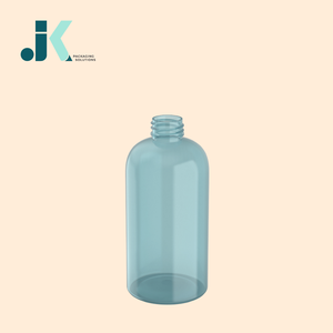 Low MOQ Cheap Prices Wholesale Vietnam Manufacturer PET <b>Plastic</b> <b>Packaging</b> Boston Round Shape <b>Plastic</b> Bottle 300ml M0470T - Product Image 1