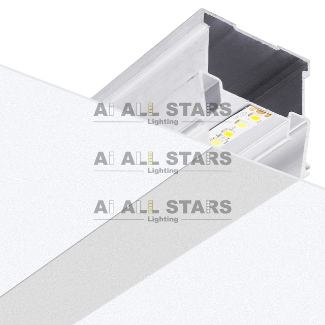 Commercial Stretch Ceiling Aluminum Profile Led Extrusion Profile Ceiling Corner Ceiling Led Strip Linear Light Stretch Profiles