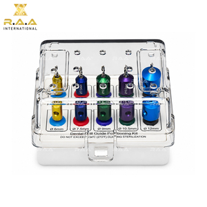 R.A.A.INTERNATIONAL Implant Positioning <b>Guide</b> Kit RAA-136 CE Certified Class I Dental Spacing Tool <b>Drill</b> Set 6.0-12.5mm 10 Pcs - Product Image 5