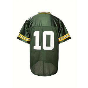 Maillot de football uniforme de haute qualité avec design appliqué Maillot de football personnalisé Nouveau modèle Maillot de sport personnalisé avec nom de l'équipe pour hommes - Product Image 3