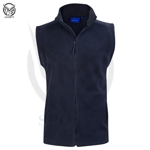 Custom Logo Embroidery and Warm Winter Polar Fleece Waistcoat <b>For</b> Unisex Wholesale Sleeveless <b>for</b> Outdoor <b>Clothing</b>. - Product Image 3