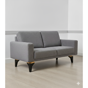 Patas y pies de sofá modernos de plástico resistente en forma de T de nogal de 14 cm para gabinetes y unidades de TV en la sala de estar - Product Image 2