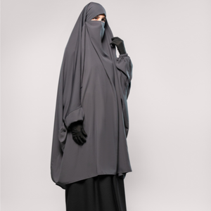 Vente en gros de modèles Jilbab haut de gamme Service OEM Tissu polyester respirant quantité minimale de commande bas Dernière mode islamique Robe de prière modeste - Product Image 1