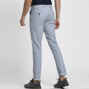 ชุดวินเทจใหม่ดูทันสมัยกางเกงชิโนของผู้ชายกางเกงชุดพรีเมี่ยมทนทานซักได้ - Product Image 3