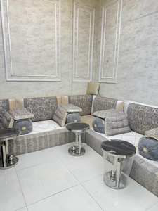 Sofá estilo Majlis árabe, diseño clásico, elegante conjunto para sala de estar, asientos de esquina de lujo, diseño que ahorra espacio - Product Image 4