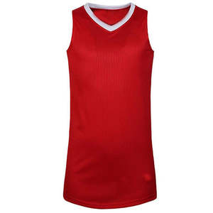 Último estilo uniforme de baloncesto nuevo diseño uniforme de baloncesto sin mangas - Product Image 6