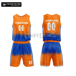 Uniforme de basket-ball vêtements de sport tissu polyester confortable maillot d'équipe personnalisé dernière conception légère - Product Image 2