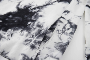 Sweats à capuche légers Tie Dye de grande taille en coton mélangé pour l'hiver polaire coupe-vent écologique pour hommes - Product Image 4