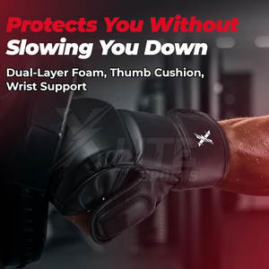 Guantes de Artes Marciales Mixtas (MMA) para Entrenamiento de Boxeo y Fitness, Mayor Comodidad, Ideales para Sesiones de Ejercicio Prolongadas - Product Image 5