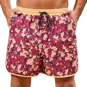 กางเกงขาสั้นผู้ชายคุณภาพสูง พิมพ์ลายตลก น้ำหนักเบา แห้งเร็ว เอวยางยืด สไตล์ลำลอง สำหรับเล่นกีฬาหรือใส่เดินเล่น - Product Image 6