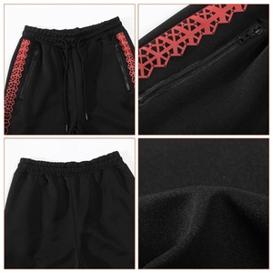 New Custom Logo Zipper Tracksuit Manufacturer High Quality Flared Tracksuits Custom Tracksuit Men 100% Cotton - Product Image 4