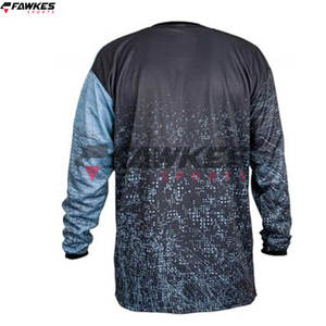 Diseño de calidad superior Servicio OEM Jersey Sublimación personalizada Paintball Jersey Hombres Paintball Jersey - Product Image 3