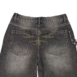 Offre Spéciale coton fait léger strass Shorts respirant coupe ample meilleure vente strass Shorts - Product Image 6