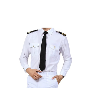 Uniforme de pilote de ligne en coton unisexe - Product Image 3