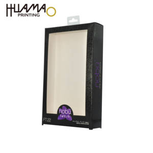 Emballage de coque de téléphone écologique Impression personnalisée et LOGO Coque de téléphone portable Boîte de couverture en papier enduit Boîte d'emballage pliable - Product Image 2