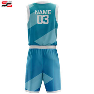 Uniforme de basket-ball personnalisé confortable pour hommes Uniforme de basket-ball de haute qualité pour les vêtements d'équipe Maillot de basket-ball sublimé - Product Image 2
