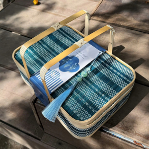 Cesta de Regalo de Bambú, Material de Bambú Tejido a Mano de Alta Calidad para una Presentación de Regalo Elegante, de Vietnam - Product Image 1