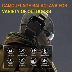 Pasamontañas Elegante 100% Poliéster para Ciclismo, Ropa Deportiva Transpirable, Cubre Rostro Completo, para Primavera - Product Image 3