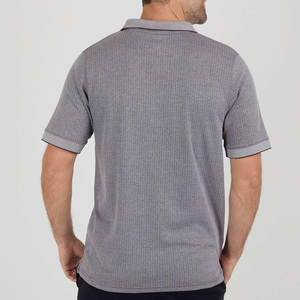 Camiseta Polo para Hombre, Precio Económico, Informal, para Oficina, Manga Corta, Secado Rápido, a Rayas, Ajustada, Bordada - Product Image 2