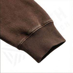 Chándal Deportivo Extra Grande de Algodón Premium para Hombre, con Cierre, Estampado, Lavado Ácido, para Entrenamiento, Jogging, Gimnasio - Product Image 6