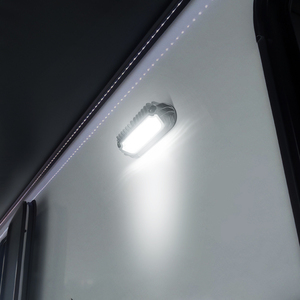 RV bên ngoài đèn <span class=keywords><strong>LED</strong></span> 1600lm, <span class=keywords><strong>2</strong></span> màu 12V RV <span class=keywords><strong>LED</strong></span> porch ánh sáng Nhôm Cơ sở, <span class=keywords><strong>Led</strong></span> chiếu sáng cảnh cho rvs Trailer cắm trại - Product Image 6