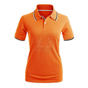 Precio barato Oem Service Polos de mujer Liso teñido Slim Fit Polos de mujer disponibles en stock - Product Image 1