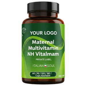 Suplemento Dietético Multivitamínico Maternal NH Vitalmam, 30 Tabletas, 800mg, RedMoringa, Marca Privada, Hecho en Italia, Higiene Femenina - Product Image 2