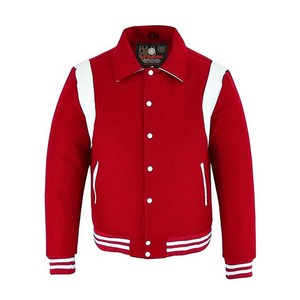 High Street Style Slim-Fit Varsity Jacket Stylish College Fashion-Design avec col montant pour vestes d'hiver - Product Image 3