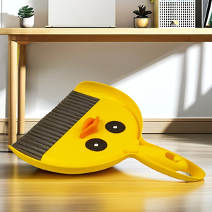 Juego de cepillo y recogedor de polvo mini de plástico ecológico para el hogar, ligero, 2 en 1, multifuncional, para mesa de cocina, fácil de limpiar, duradero - Product Image 4