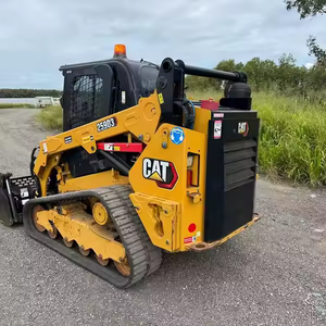 2022 usado para Caterpillar 289D3 Skid Steer Loader 4 toneladas carga nominal Mini cargador frontal Kubota motor cubo Track Drive Mini - Product Image 5