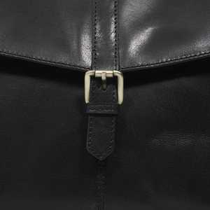 Bolso de mano de cuero auténtico con acabado pulido italiano de alta calidad Estilo vintage Patrón geométrico bohemio Proveedor indio superior - Product Image 4