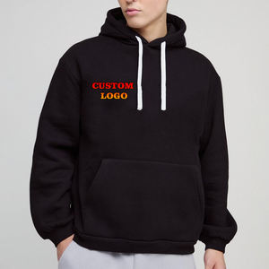 2025 nouveau arrivé contraste cordons pull à capuche sweat respirant Hip Hop tenue décontracté couleur unie sweats à capuche pour hommes - Product Image 4