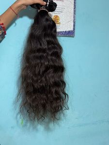 Extensions de cheveux humains Remy ondulés naturels vierges 100% d'origine indienne cuticule alignée matière première douce non transformée Temple Direct - Product Image 4